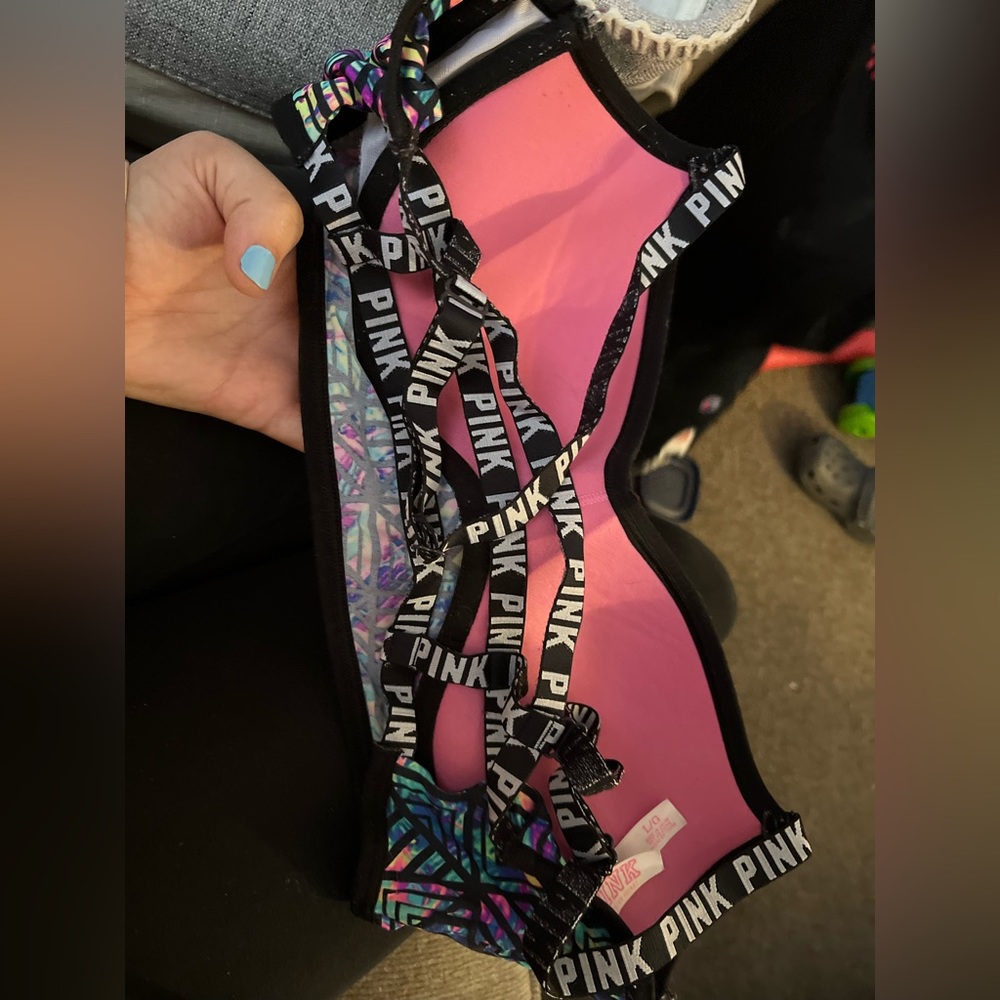 Super cute bra multicolored size medium